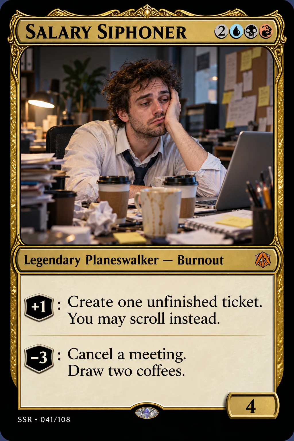 Gehaltsabsauger · Cyber-Planeswalker