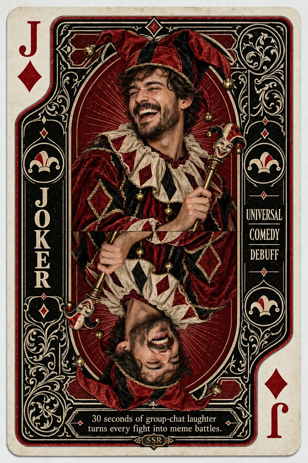 Königlicher Joker · König des Lachens