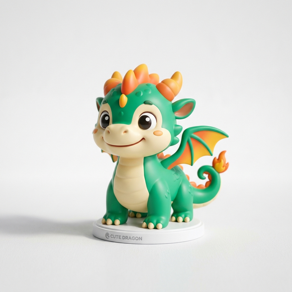 Esempio di fedelta al prompt del generatore di figurine 3D AI