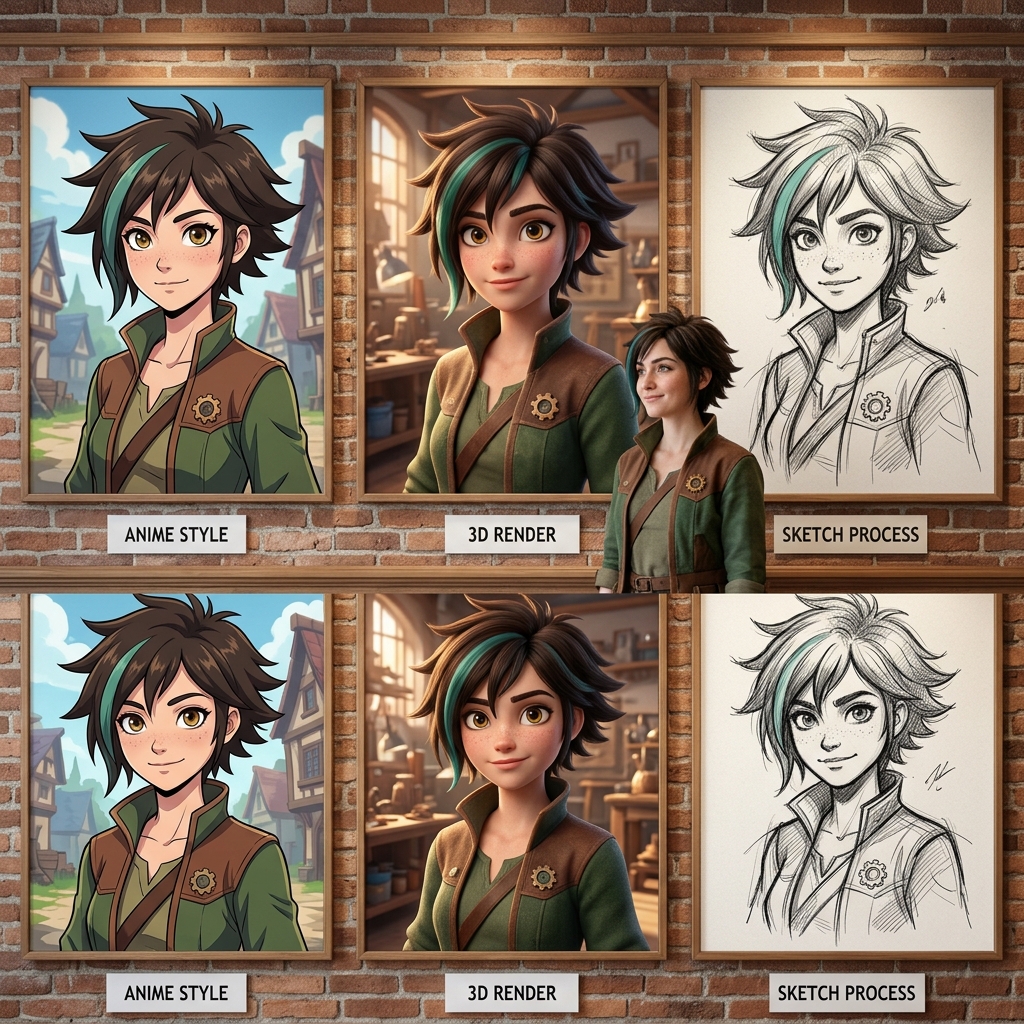 AI Character Consistency Generator consistency workflow