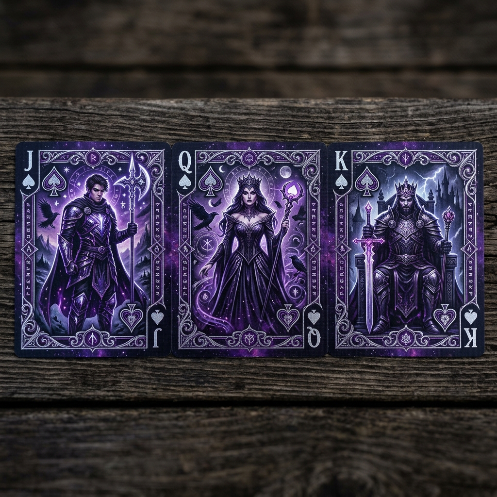 AI Carta da Gioco esempio di coerenza di stile