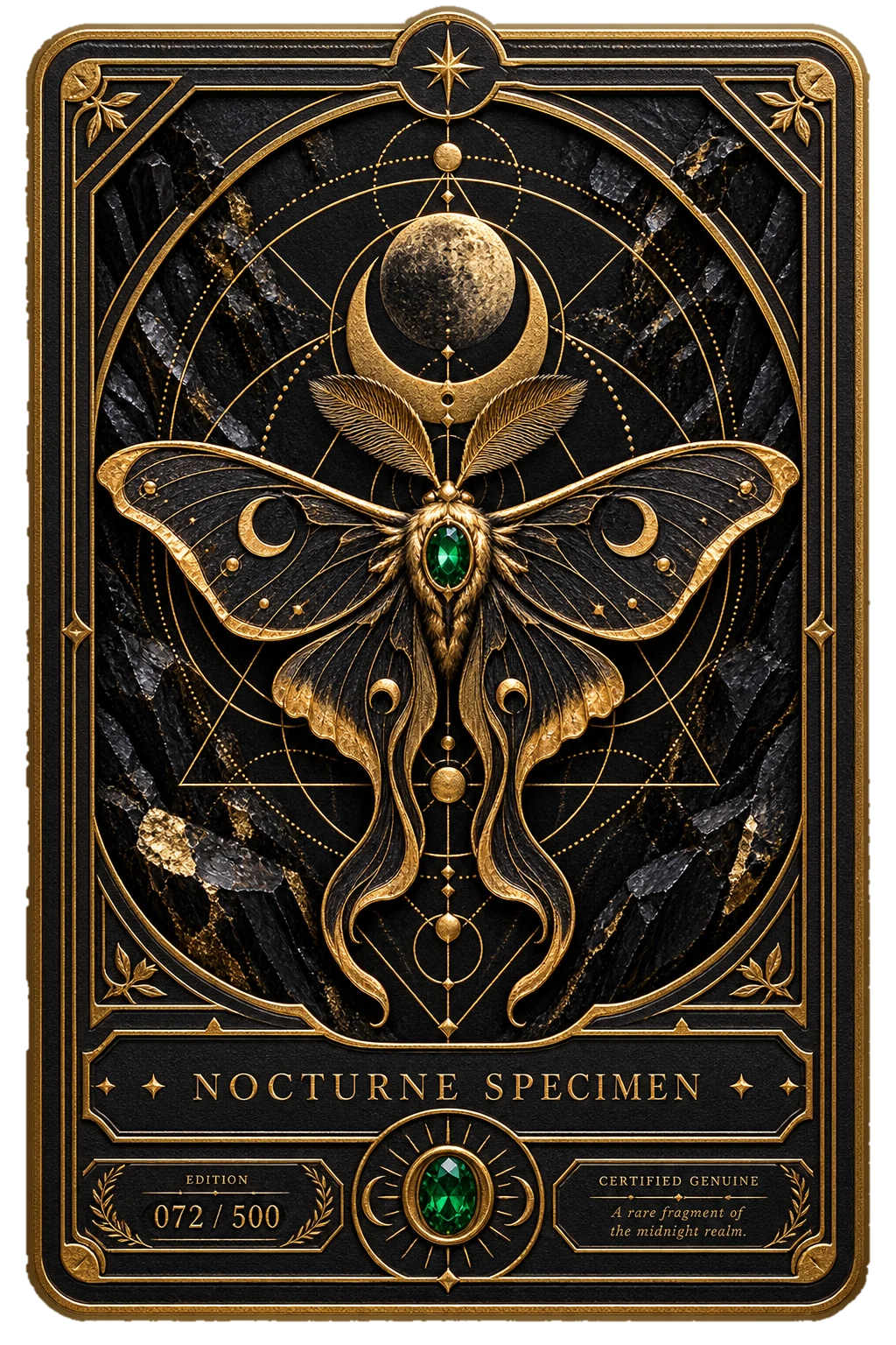 Astral compass custom card generated with Card Maker