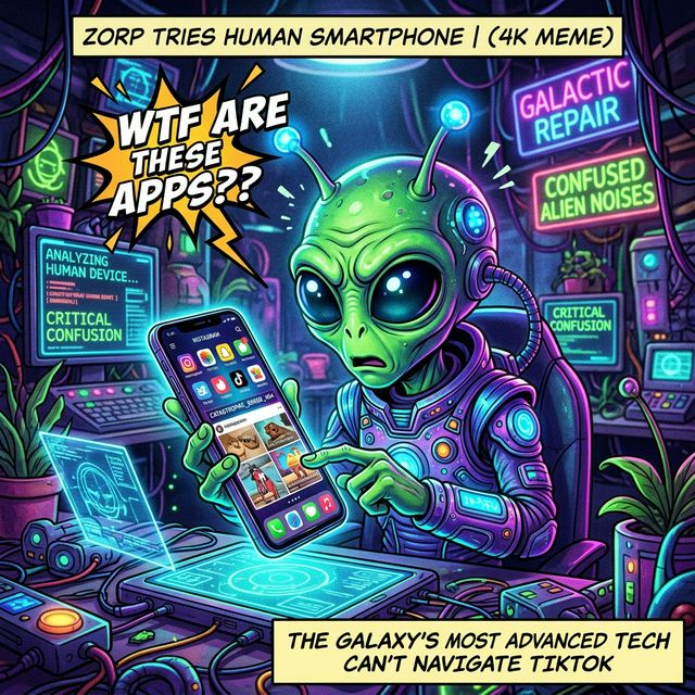 AI Meme Generator custom format example