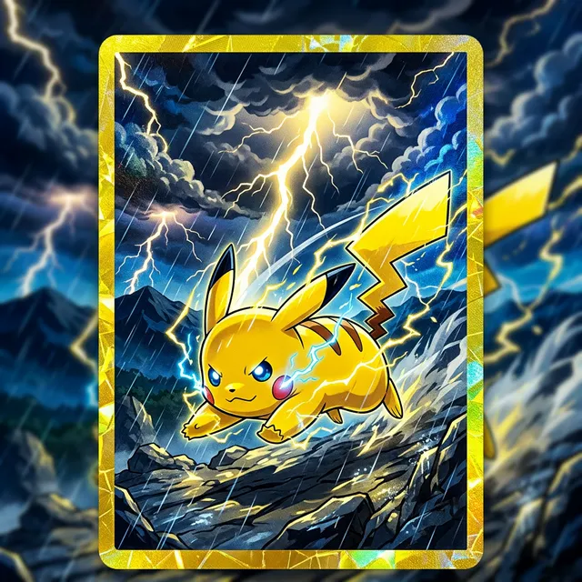 AI Pokemon Card style consistency example