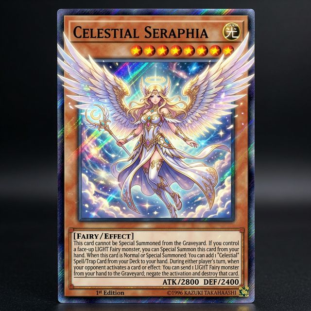 AI Yugioh Card Maker Fairy-Type monster